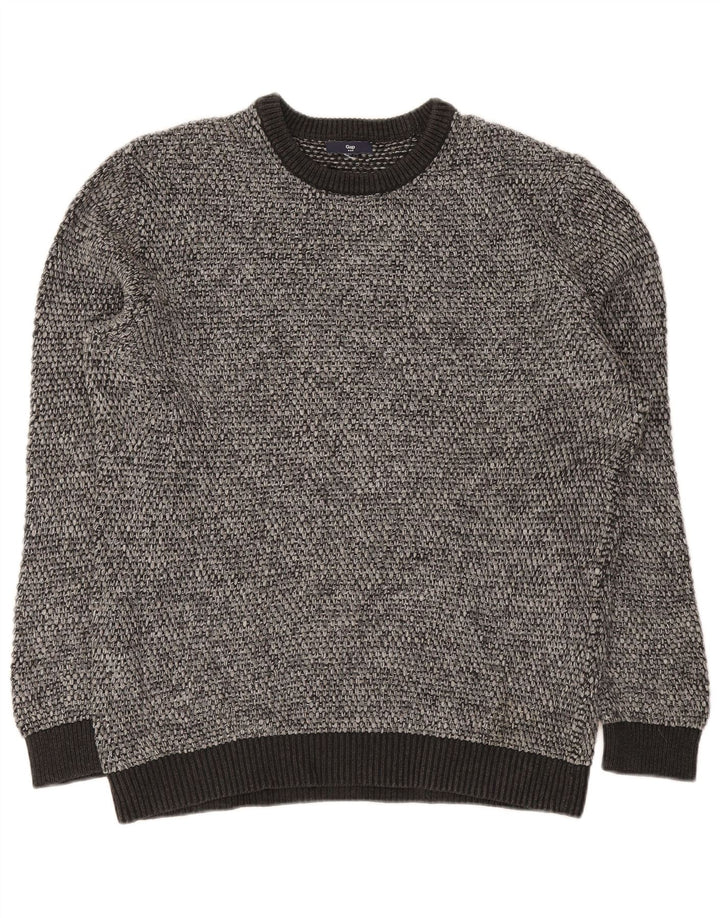 Gap Herre Crew Neck trøje Små grå Flecked