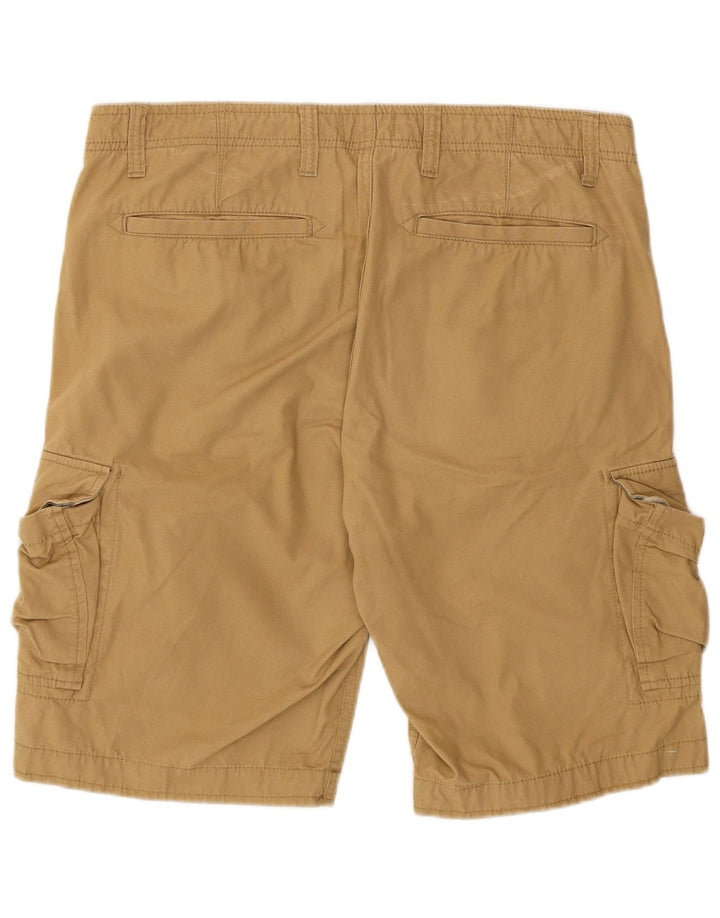 Jack & Jones Herre Comfort Fit Cargo Shorts Medium W32 Beige Bomuld