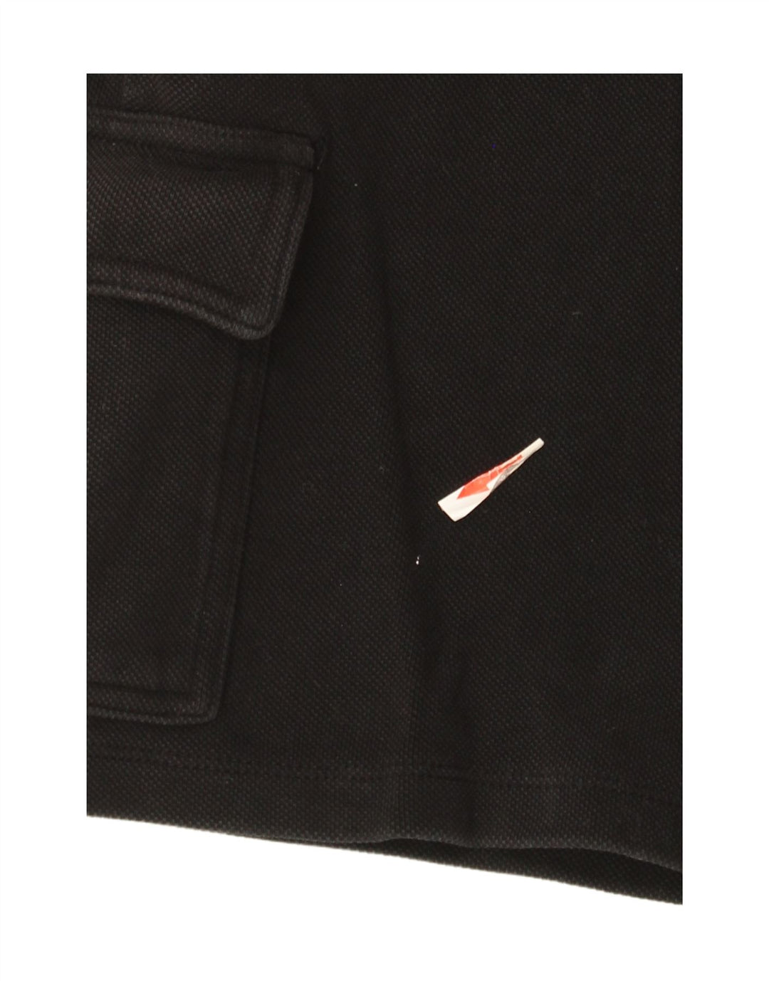 Zara Herre Cargo Shorts Små W30 Sort Bomuld