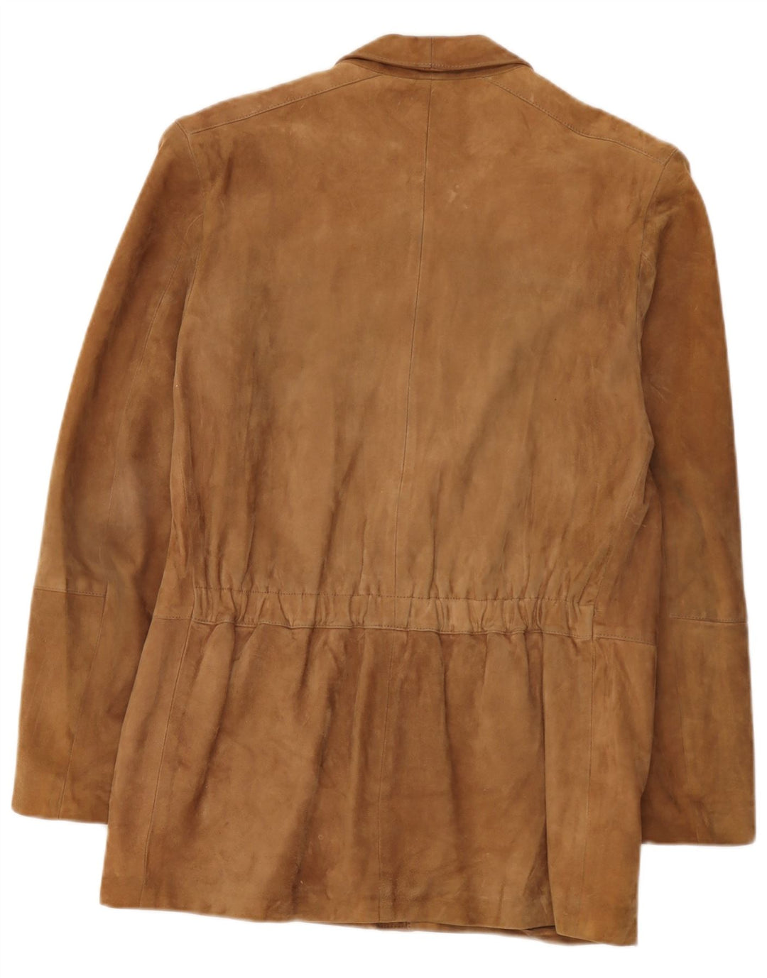 Vintage herre ruskindsjakke IT 48 medium brunt læder