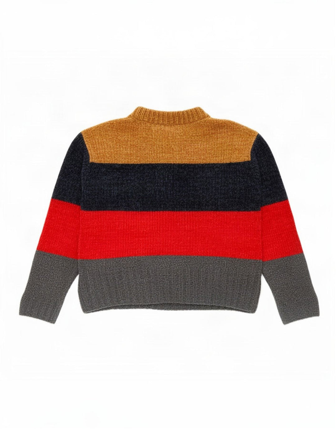 Marks & Spencer Dame Boat Neck Jumper Sweater UK 10 Small Multicolored