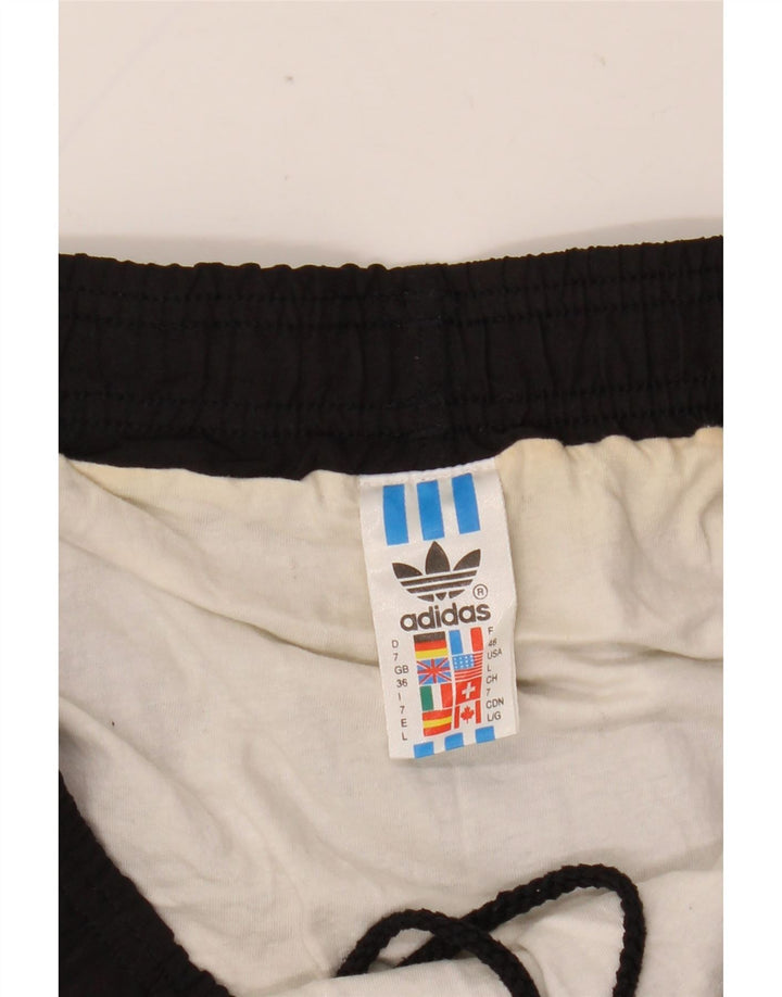 ADIDAS Sportshorts til mænd store sorte bomuld