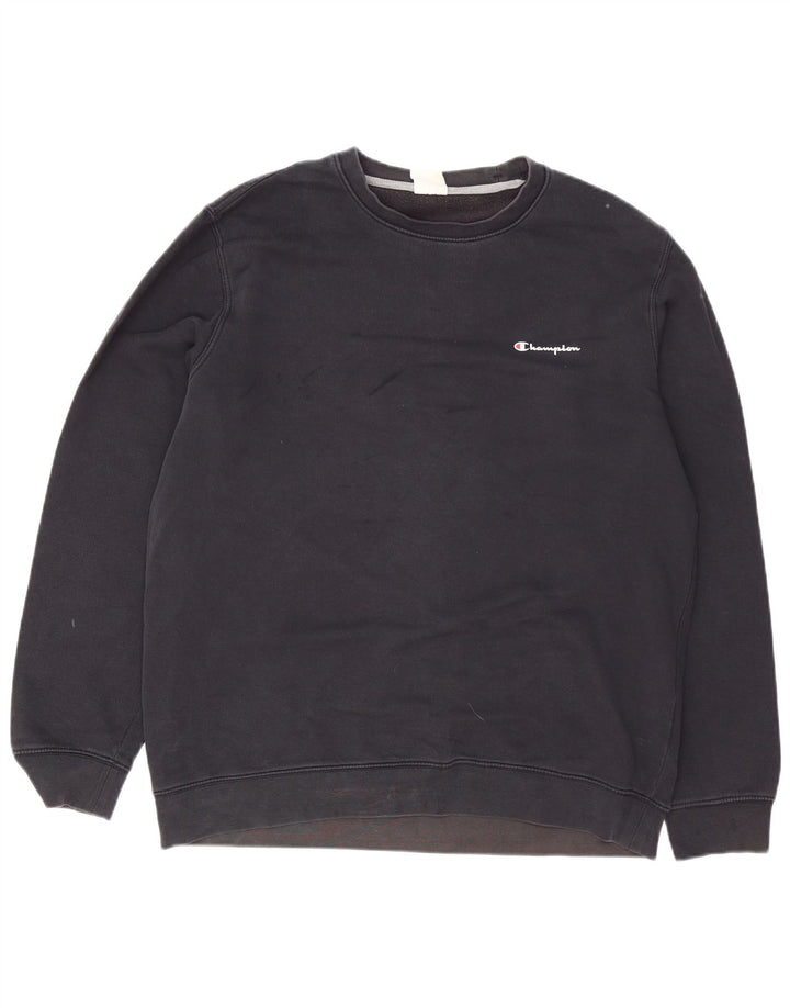 Champion Herre Sweatshirt Jumper 2XL Marineblå