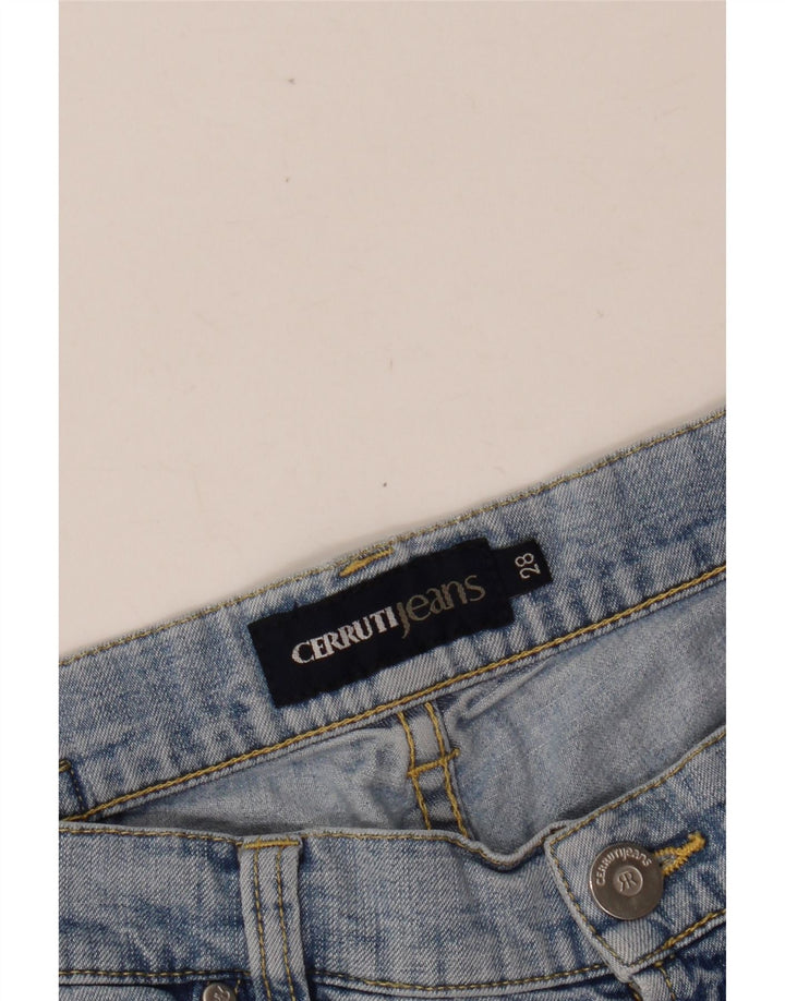CERRUTI 1881 Dame Bootcut Jeans W28 L31 Blå