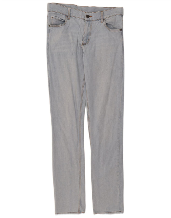 Billige Mandag Dame Slim Jeans W31 L34 Blå Bomuld