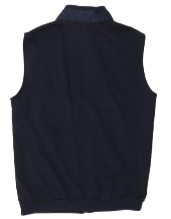 ZARA Polstret Gilet til mænd UK 38 Medium Navy Blue