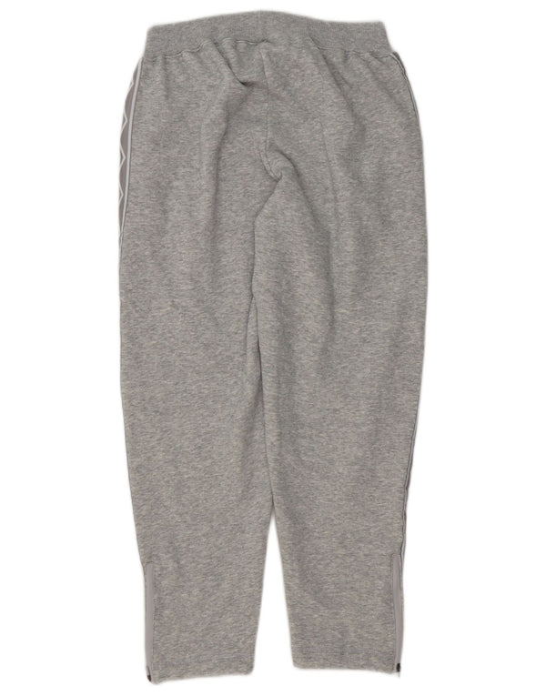 Umbro Womens Graphic Tracksuit Trousers UK 10 Small Grey Flecked Bomuld