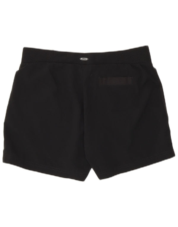 Reebok Womens Shorts UK 12 Medium W30 Black Polyester