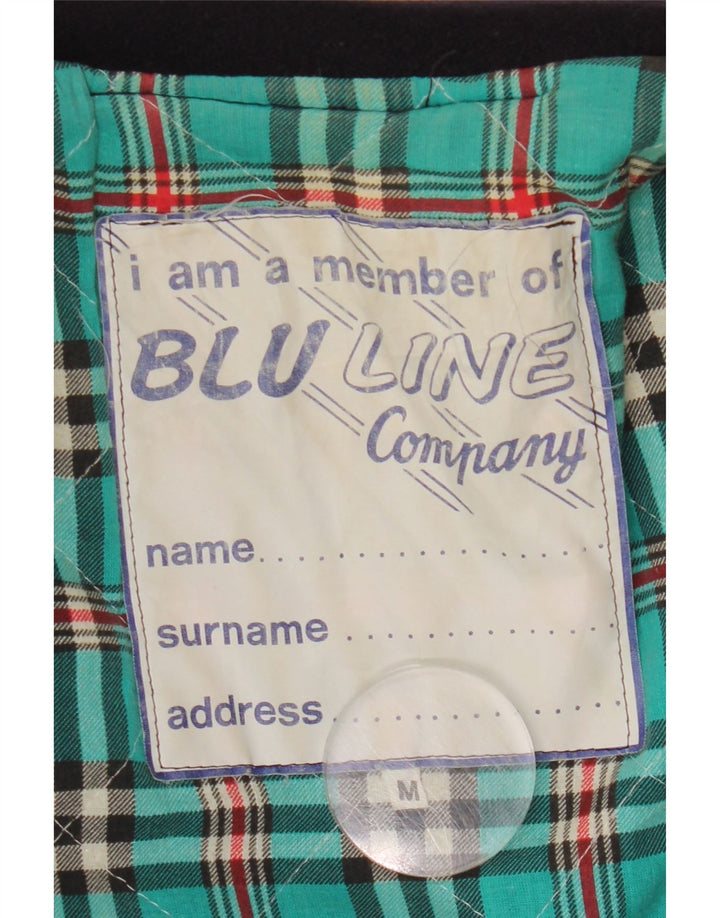 Vintage Herre Utility Jacket UK 38 Medium Navy Blue