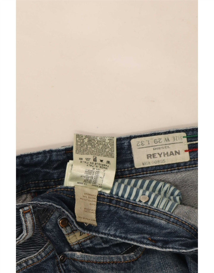 Diesel Herre Reyhan Bootcut Jeans W29 L32 Marineblå Bomuld