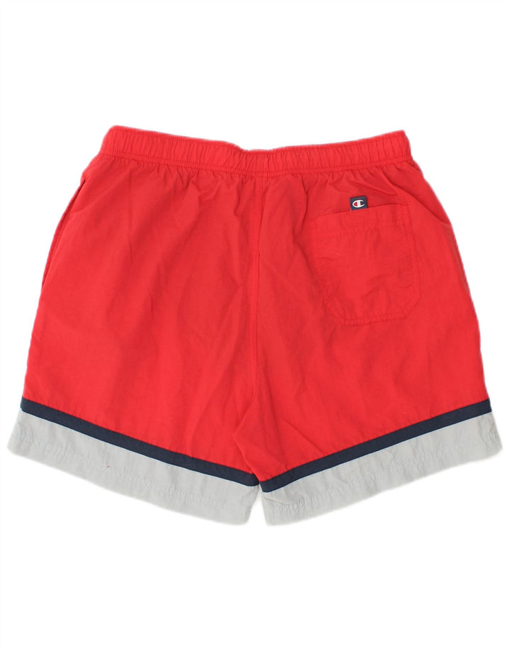 Champion Herre sportsshorts Medium Rød Colourblock