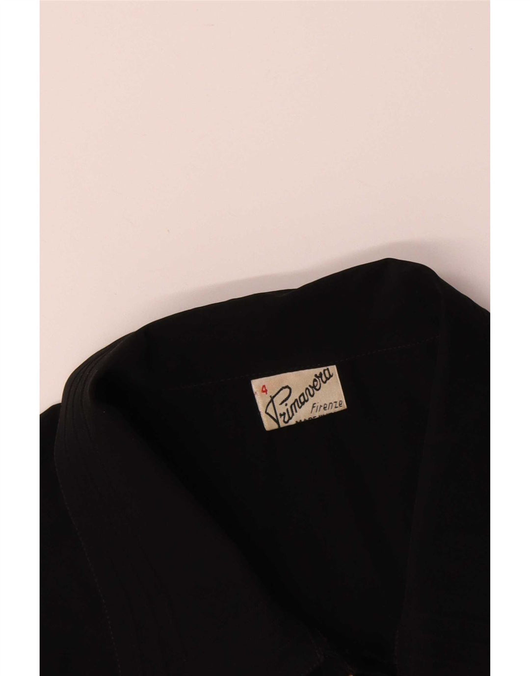 Primavera Firenze skjortebluse til kvinder UK 18 XL Sort Polyester