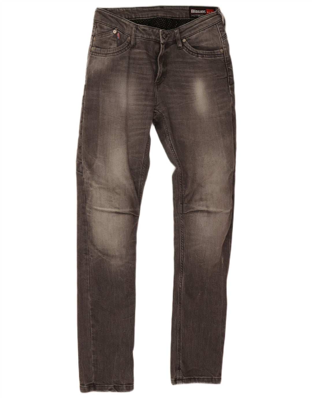Blauer Dame Skinny Jeans W28 L29 Grå Bomuld