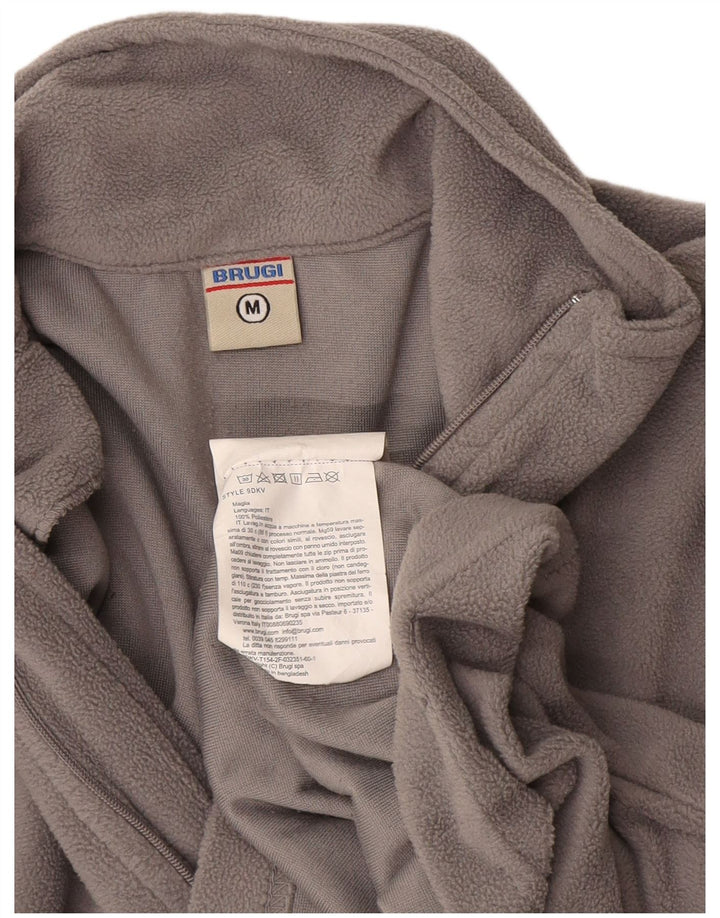Brugi Dame Fleece Jumper med lynlås DK 14 Medium Grå Polyester