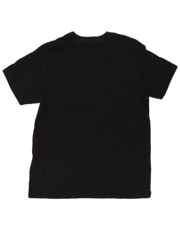 Nike grafisk T-shirt top til kvinder DK 14 Stor sort bomuld