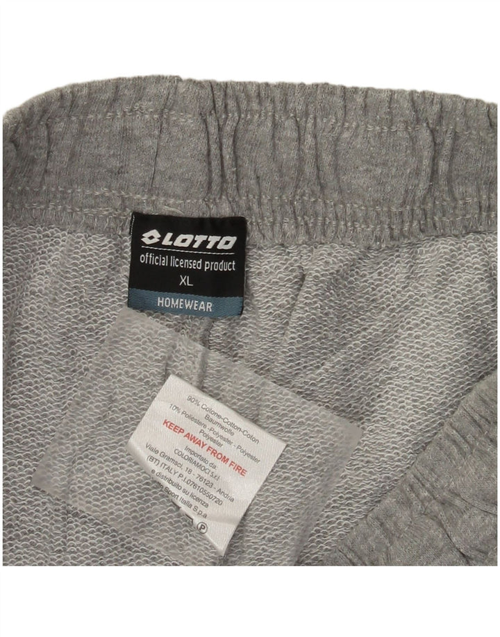 Lotto Herre Sportshorts XL Grå Bomuld