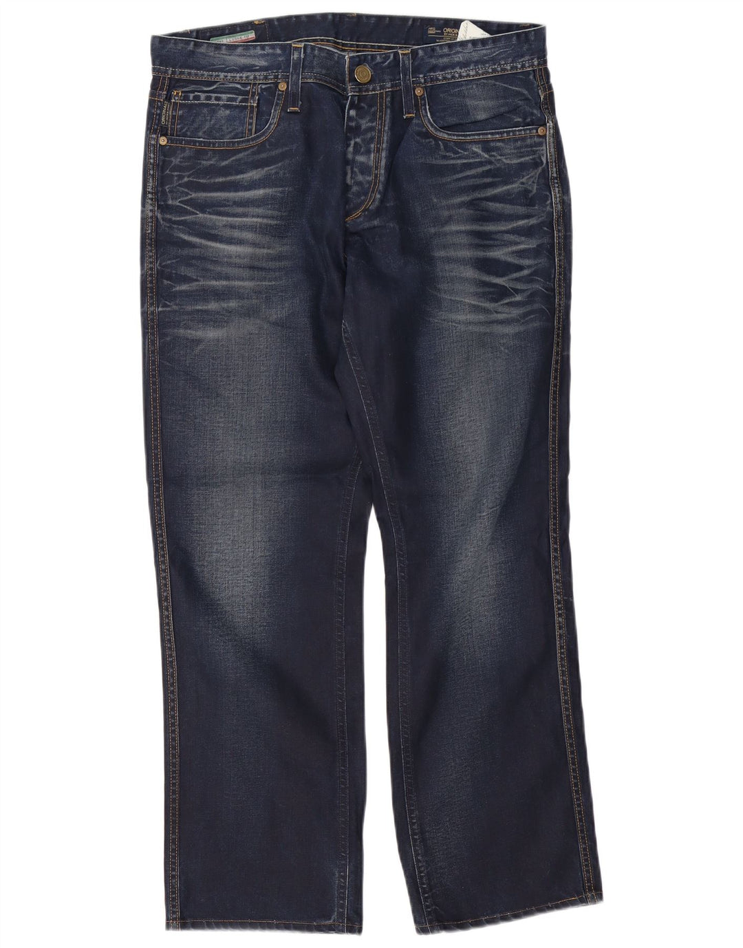 Jack & Jones Herre Roxy Loose Jeans W33 L29 Marineblå Bomuld