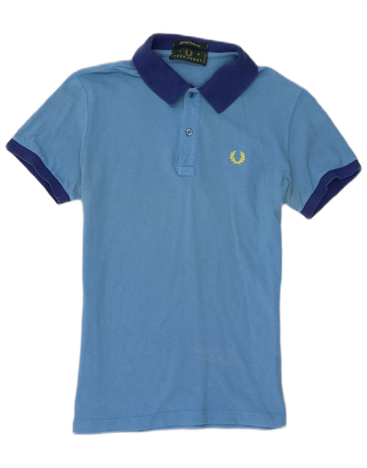 Fred Perry Herre poloskjorte lille blå bomuld
