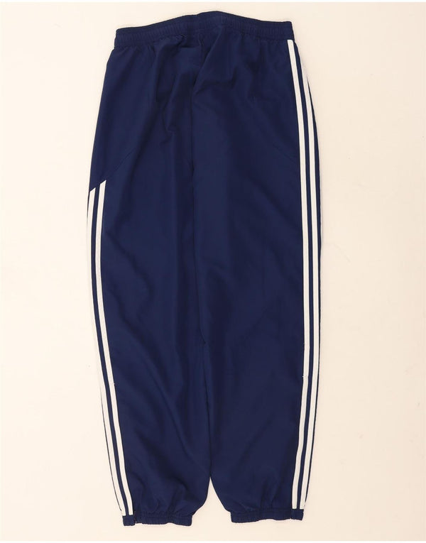 Adidas Herre grafiske træningsdragt Bukser Joggers UK 40/42 Medium Navy Blue