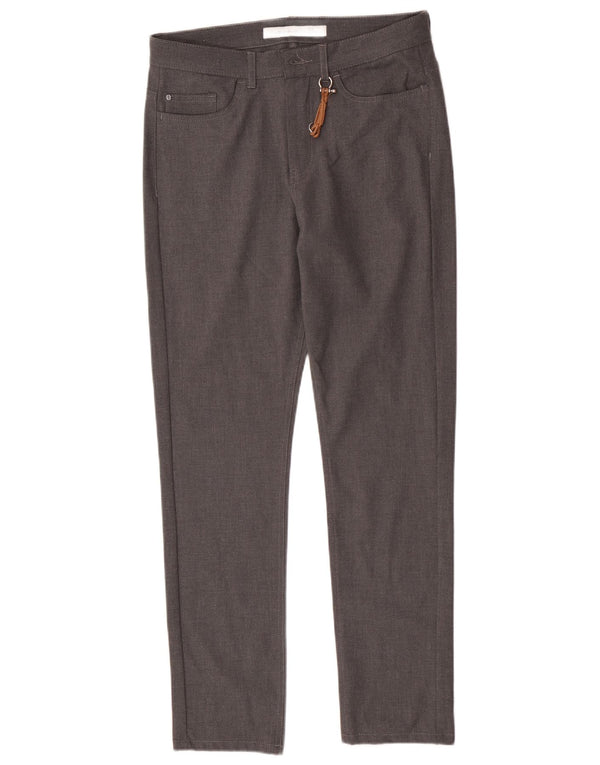 Zara Slim Casual Bukser til mænd EU 38 Small W30 L29 Grå Polyester