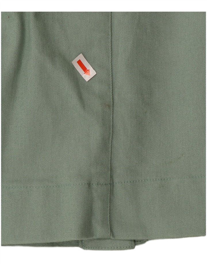 Oasis Womens Pinafore Dress UK 12 Medium Green Bomuld