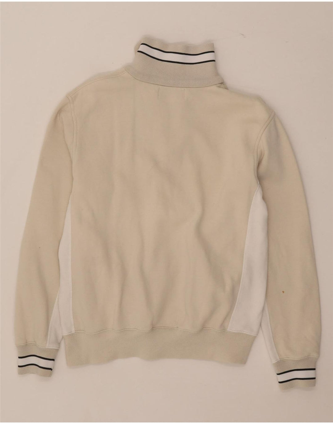 Kappa Sweatshirt med lynlås til kvinder DK 14 Medium Beige Colourblock