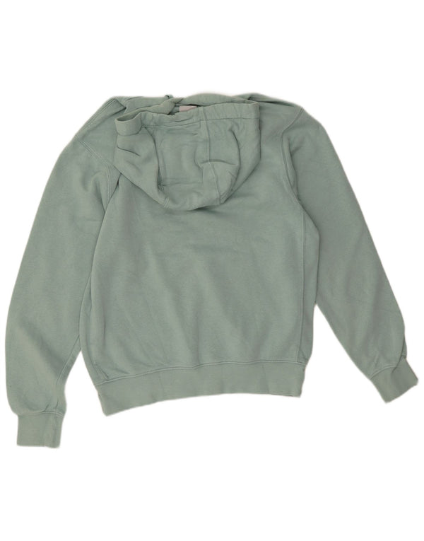 Nike Dame Oversized Hoodie Jumper UK 10 Lille Grøn Bomuld