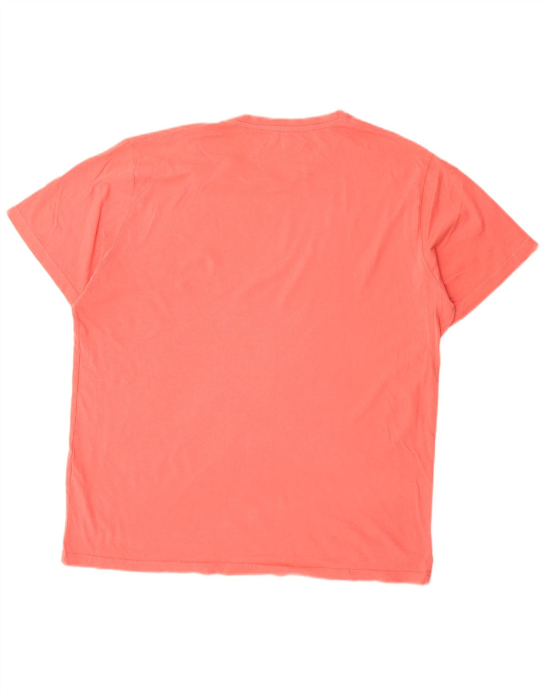 Massimo Dutti Herre T-Shirt Top XL Pink Bomuld