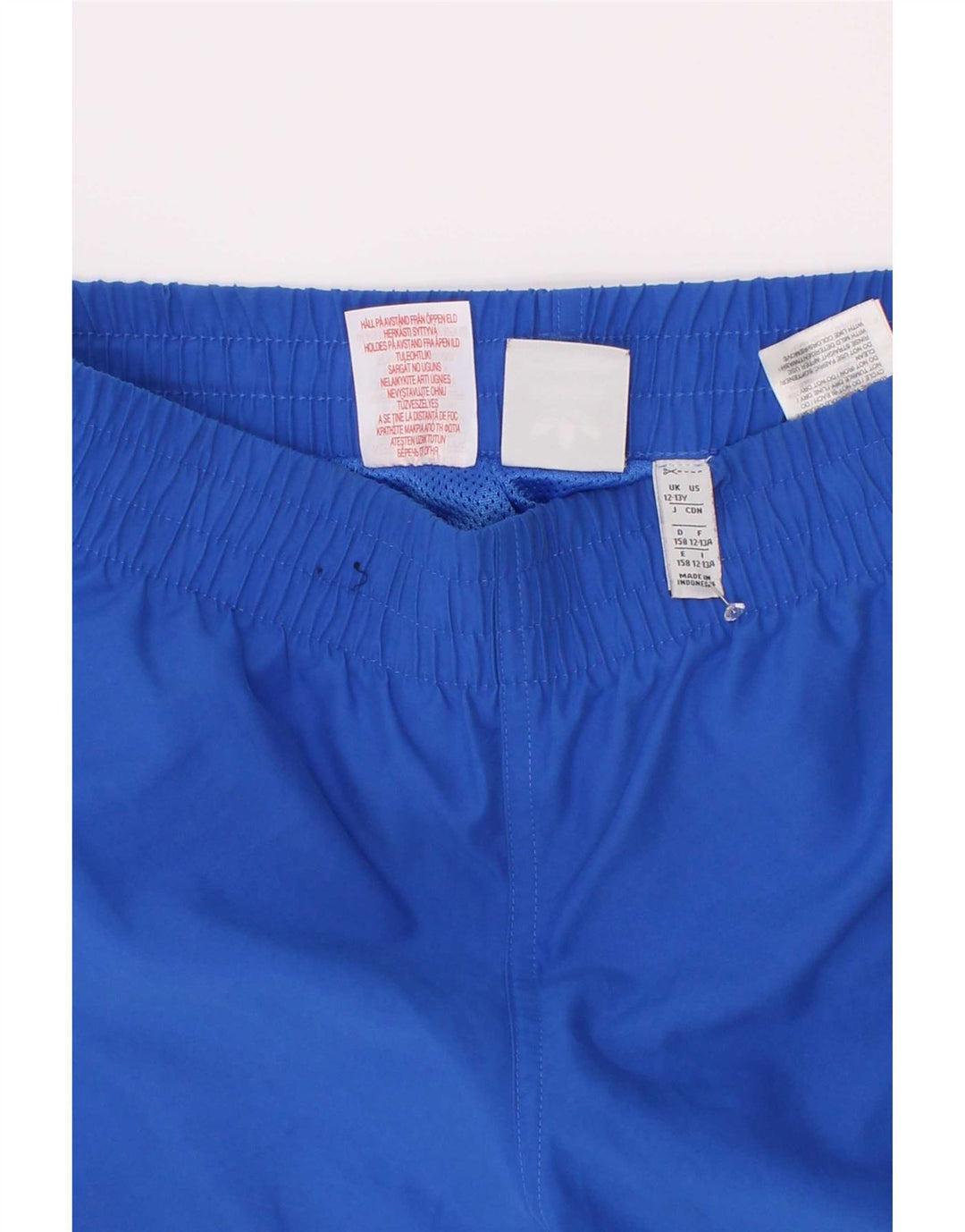 Adidas drenge badeshorts 12-13 år blå polyester