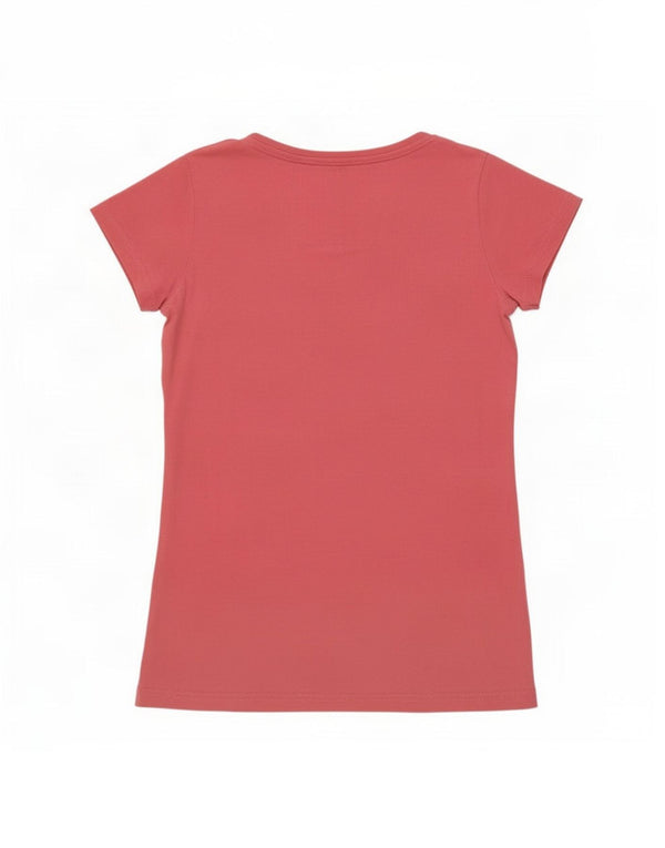 Superdry Grafisk T-shirt top til kvinder UK 6 XS Pink Bomuld