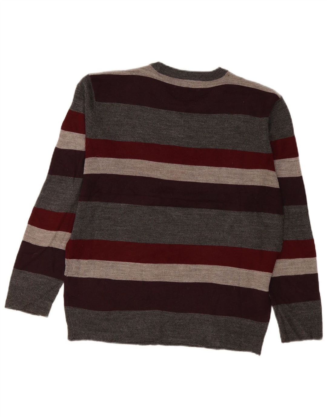 Pierre Cardin Herre Crew Neck Jumper Sweater Lille flerfarvet Stribet
