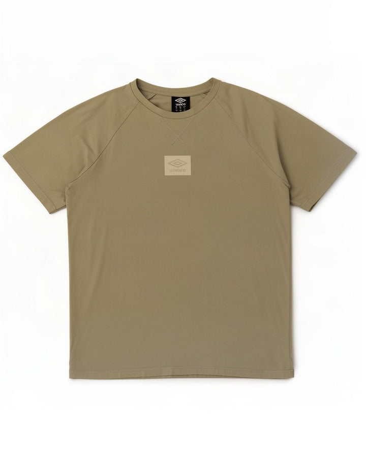 Umbro Herre T-Shirt Top Medium Grøn Bomuld
