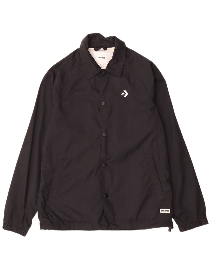 Converse Bomber Jacket UK 36 Small Black Polyester