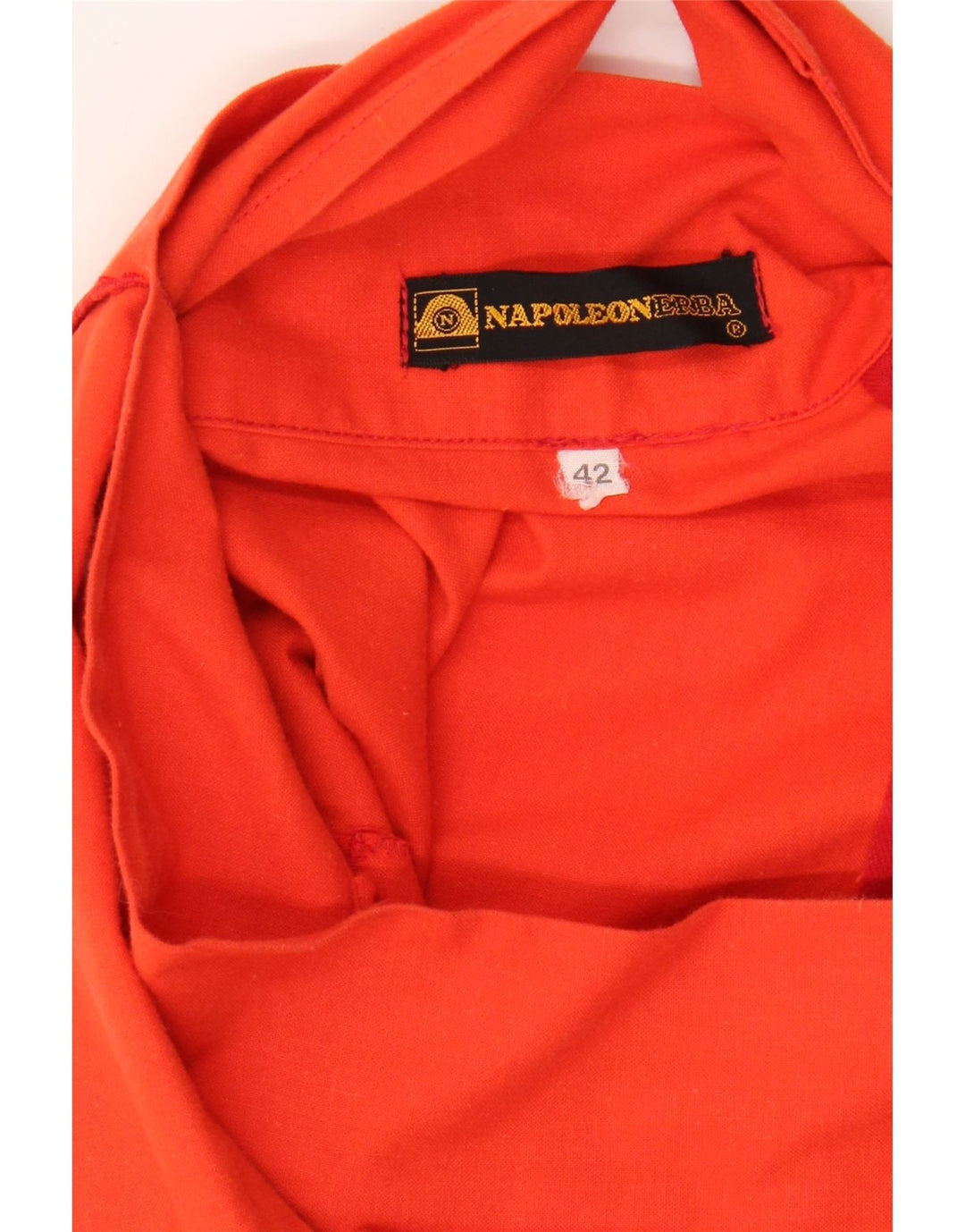VINTAGE A-line nederdel til kvinder med høj talje IT 42 Medium W28 Rød