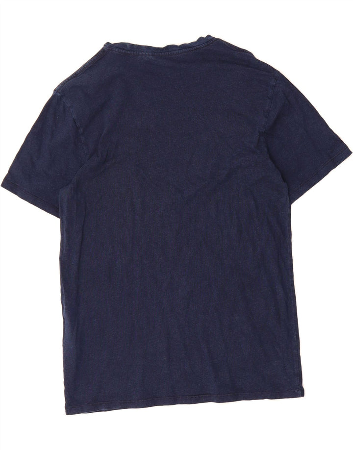 LEVI'S Mens Graphic T-Shirt Top Medium Navy Blue Cotton Vintage Levi's and Second-Hand Levi's from Messina Hembry 