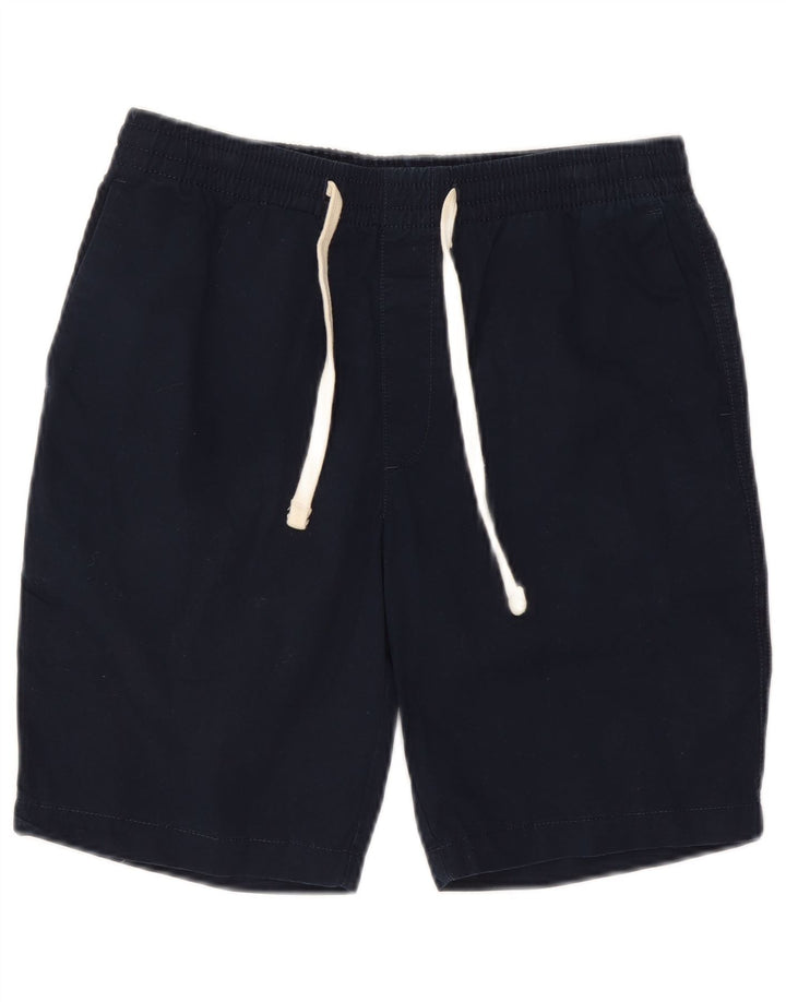Marks & Spencer Herre Chino Shorts Små W29 Marineblå Bomuld
