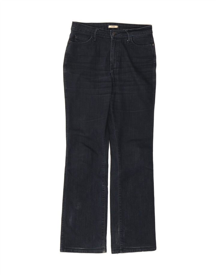 WRANGLER Womens TIna Bootcut Jeans W28 L32 Navy Blue Cotton Vintage Wrangler and Second-Hand Wrangler from Messina Hembry 