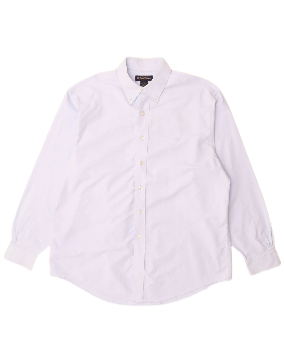 Brooks Brothers herreskjorte stor blå bomuld