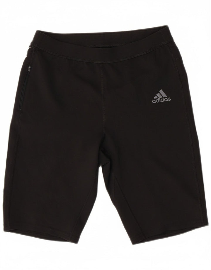 ADIDAS Womens Aeroready Sport Shorts UK 12 Medium  Black