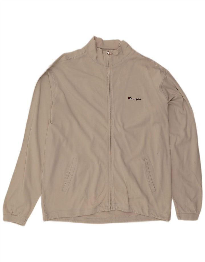 Champion Herre træningsdragt Topjakke 2XL Beige Bomuld