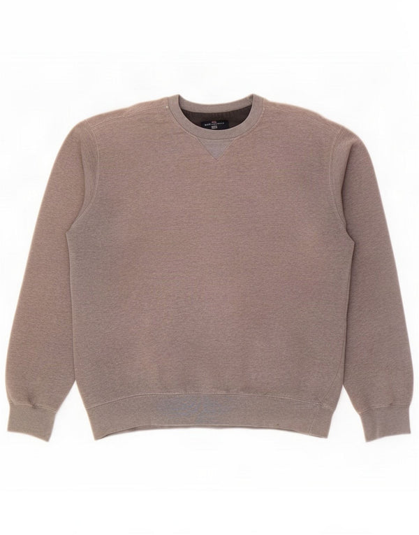 Marks & Spencer Herre Blue Harbor Sweatshirt Jumper Medium Grey Cotton