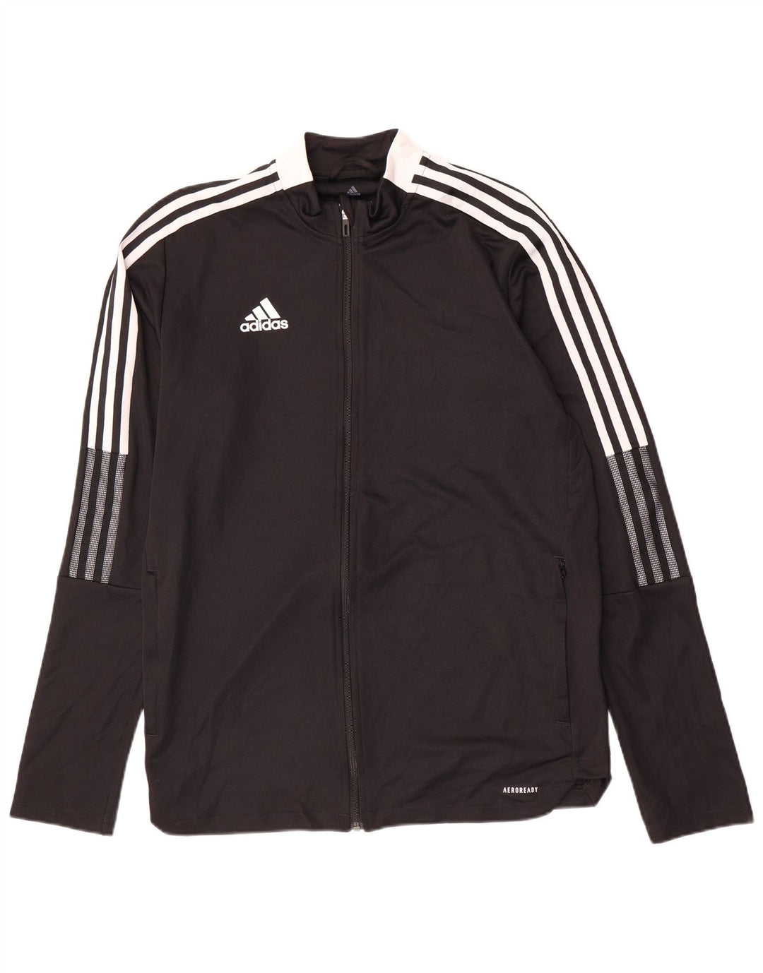 Adidas Herre Aeroready Træningsdragt Topjakke Stor Sort Polyester