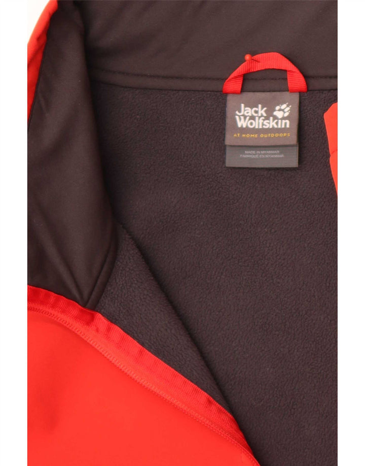 Jack Wolfskin Herre træningsdragt Top Jacket UK 50 3XL Rød Polyester