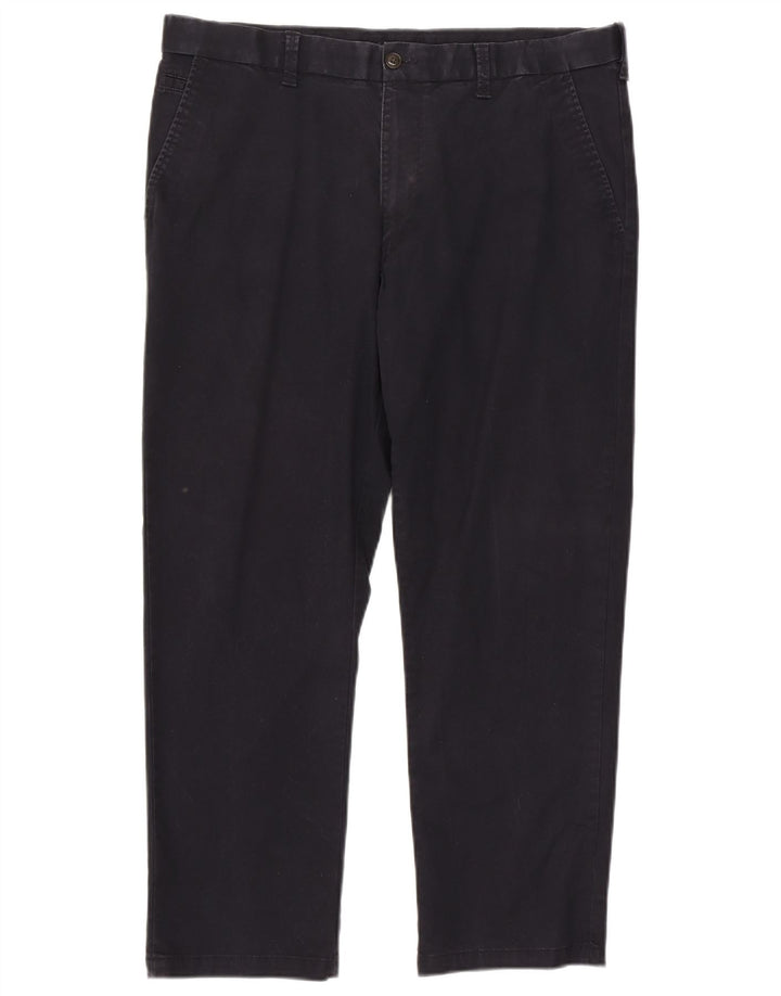 Marks & Spencer Herre Blue Harbor Regular Chino Bukser W38 L29 Navy Blue