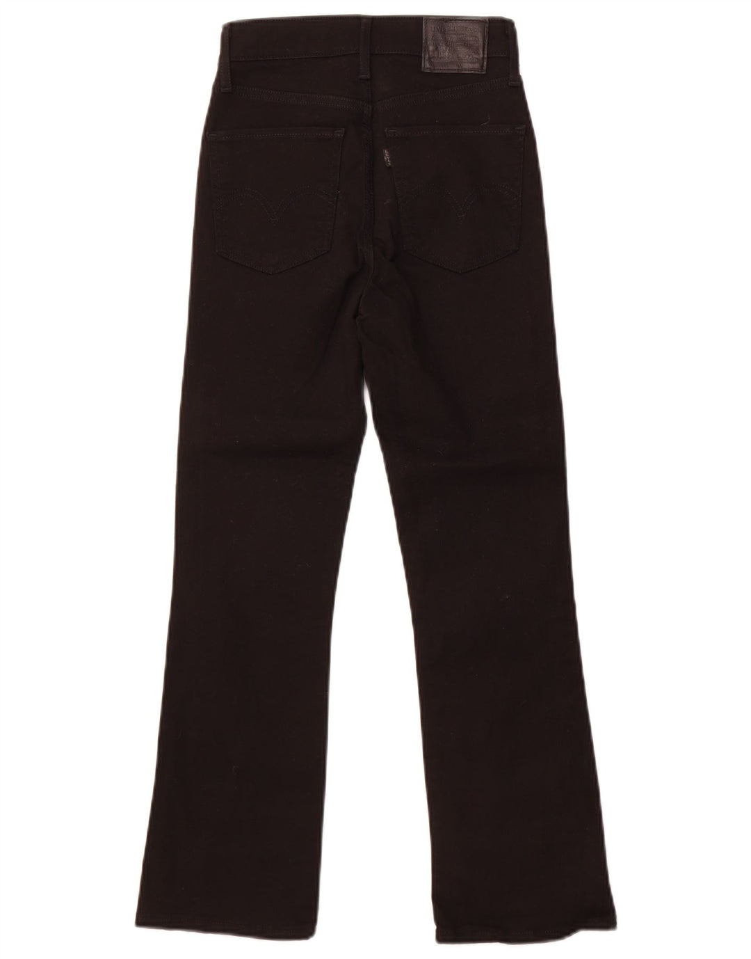 Levi's Dame Bootcut Jeans W24 L26 Sort Bomuld