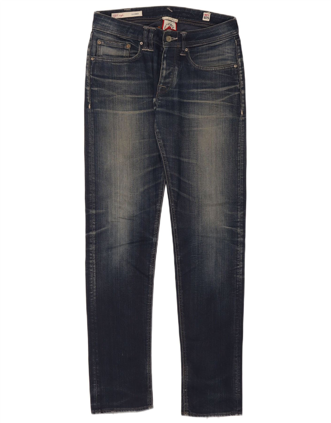 Cycle Dame Skinny Jeans W32 L34 Marineblå Bomuld