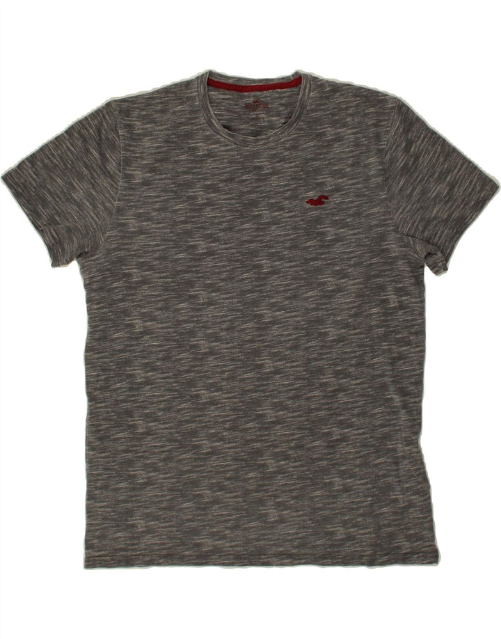 HOLLISTER Mens T-Shirt Top Small Grey Flecked Cotton Vintage Hollister and Second-Hand Hollister from Messina Hembry 