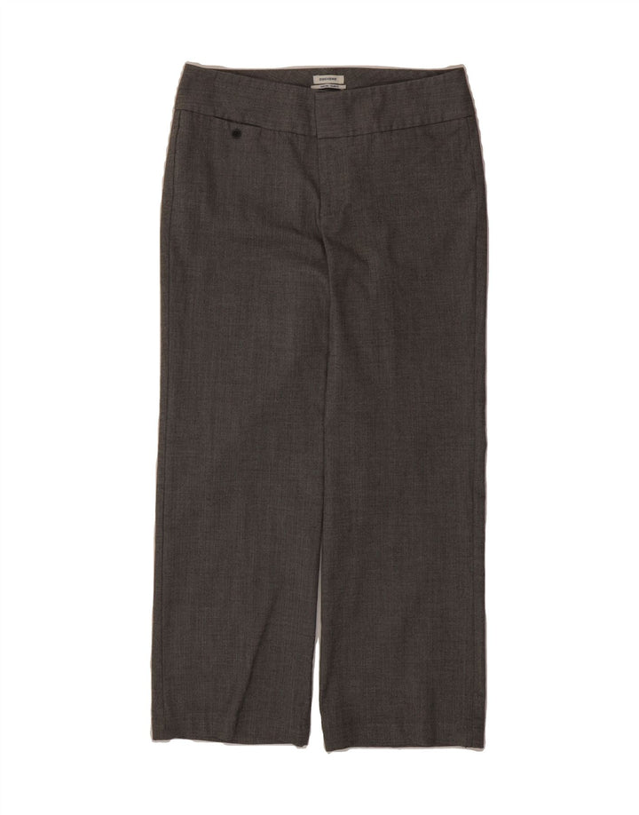 DOCKERS Womens Curvy Mid Rise Casual Trousers US 8 Medium W32 L29 Grey Vintage Dockers and Second-Hand Dockers from Messina Hembry 