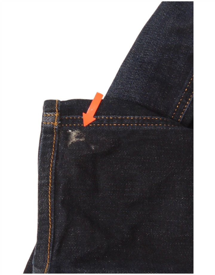 Diesel Dame Straight Jeans W28 L28 Navy Blue