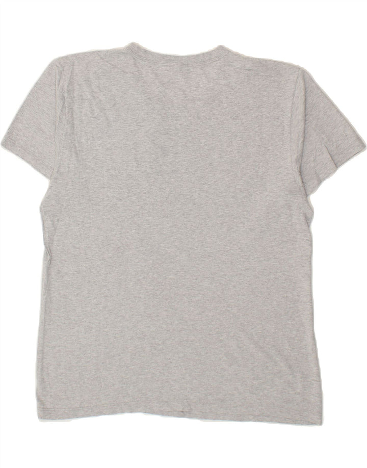 FILA Mens T-Shirt Top Large Grey Vintage Fila and Second-Hand Fila from Messina Hembry 
